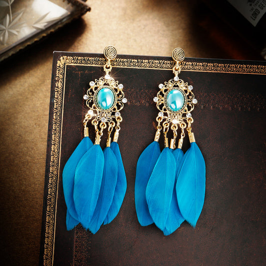 S1756E flower Earring Stud Ear Accessories fine handmade gifts