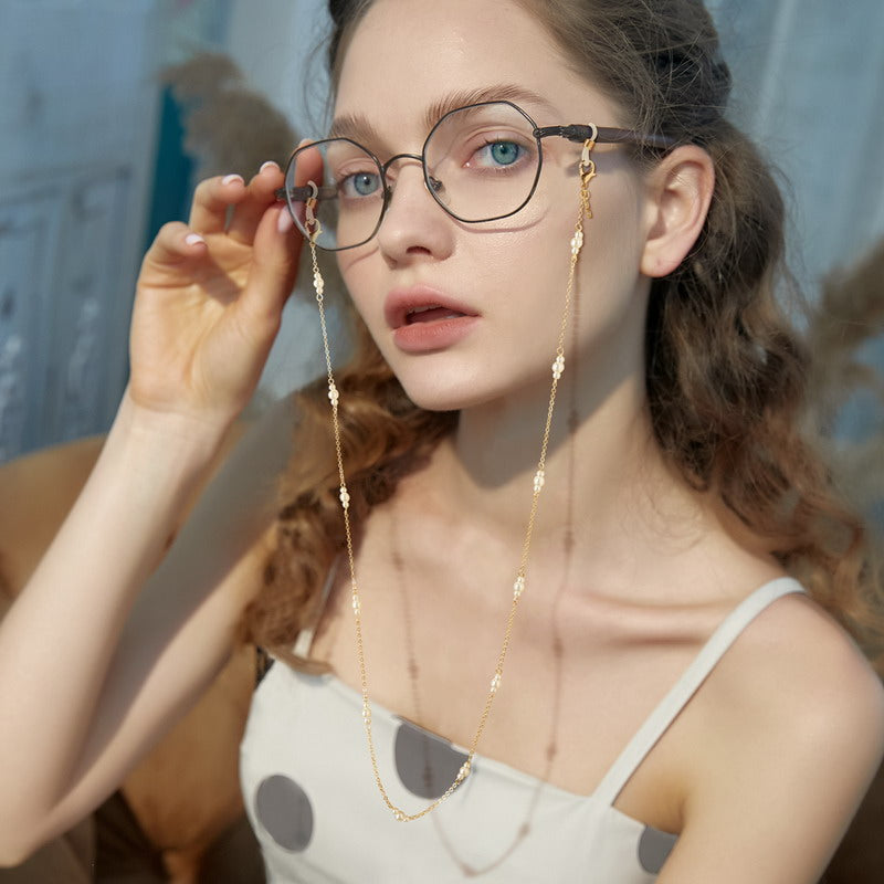 S1950G1 Pearl Eyeglass Chain fine handmade gifts