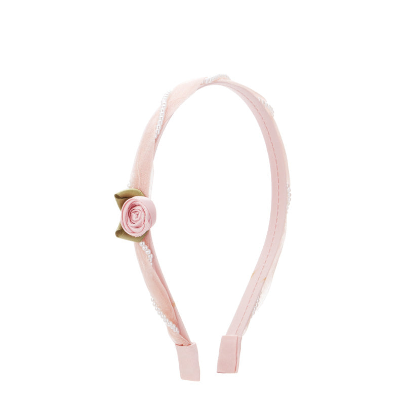 S2854H1 Anti-Slip Flower Rose Hair accessories Hairband Hair Hoop fine handmade gifts