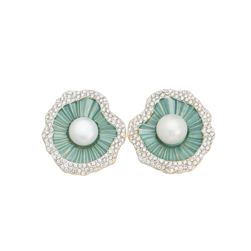S4871E1 Pearl Earrings Stud Ear Accessories fine handmade gifts