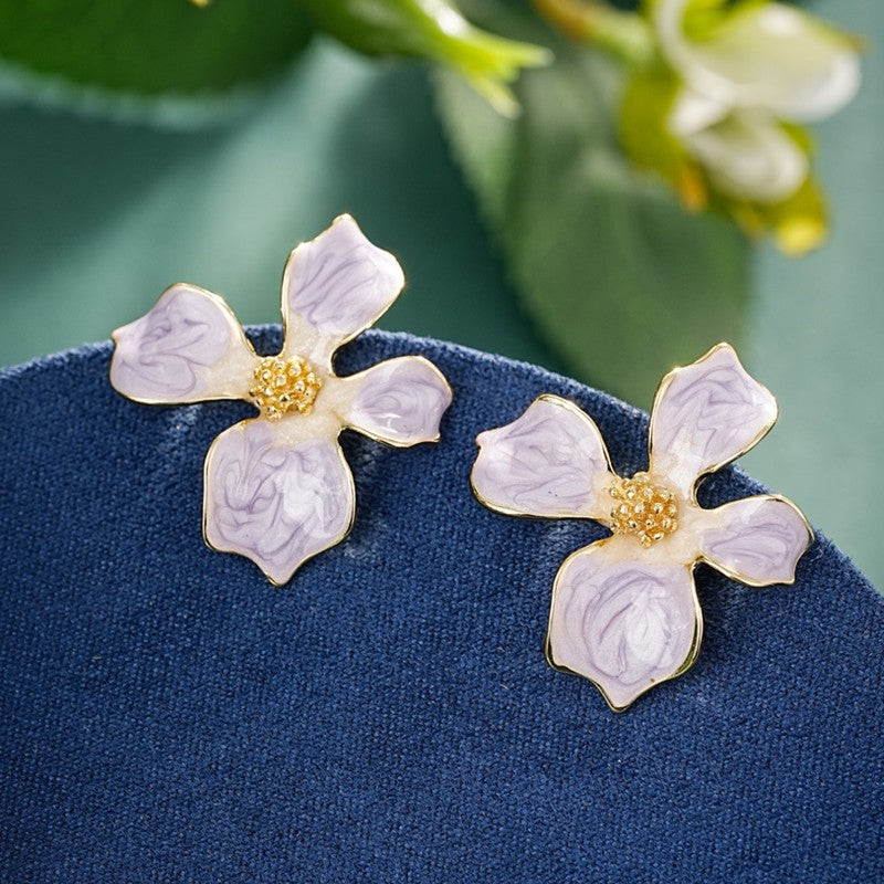 S4957E1 Earrings Stud Ear Accessories beautiful elegant fine handmade gifts