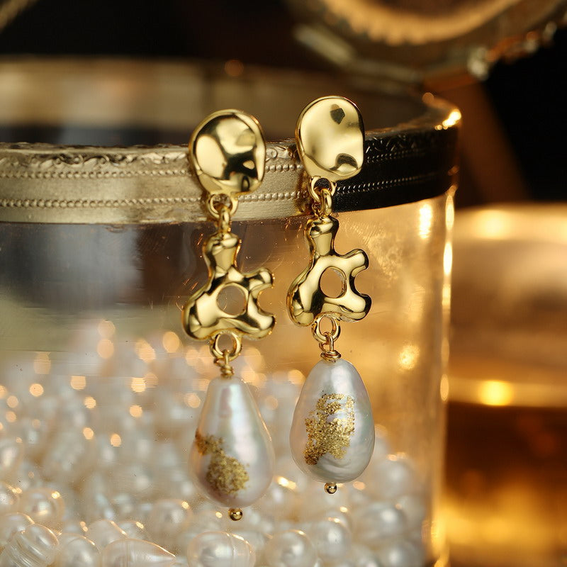 S4877E1 Pearl Earrings Stud Ear Accessories fine handmade gifts