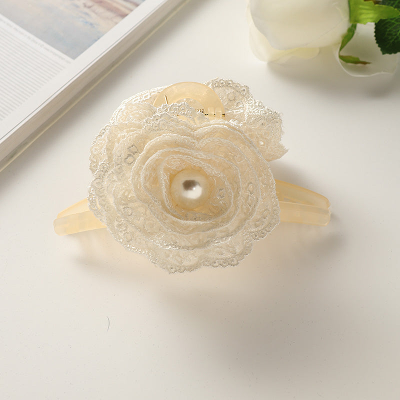 S2843H1 Flower Anti-Slip Hair accessories Hair Clip Claw Clip fine handmade gifts