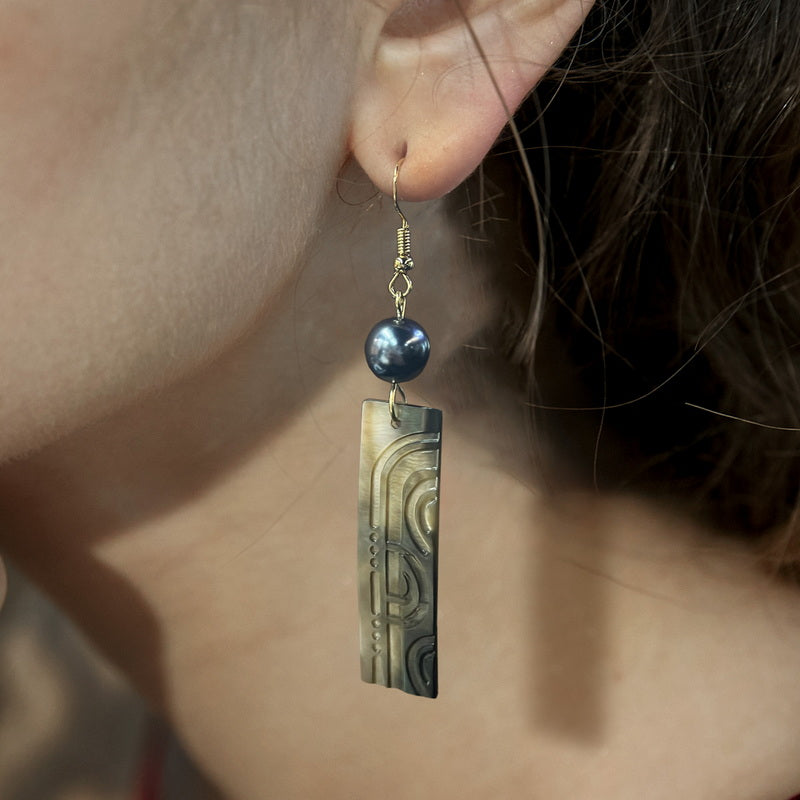 S4619E1 Long Earrings Stud Ear Accessories fine handmade gifts