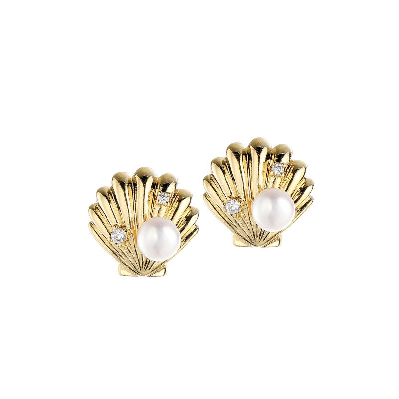 S4870E1 Pearl Stud Ear Accessories Earrings fine handmade gifts