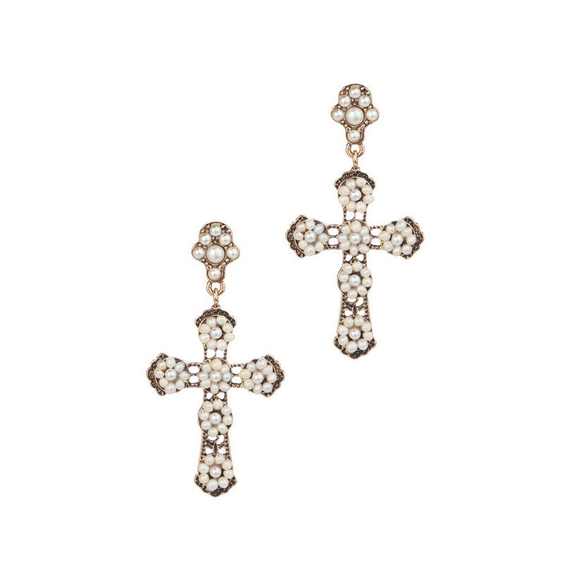 S4775E1 Pearl Earrings Stud Ear Accessories fine handmade gifts