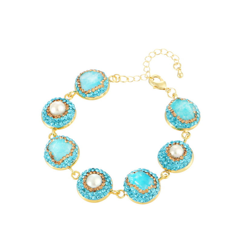 S2199C1 pearl bracelet Bangle Hand Chain fine handmade gifts