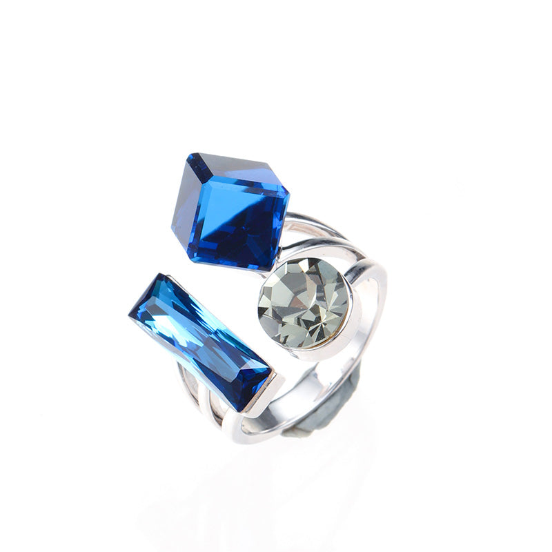 S2172R1 adjustable one-size-fits-all Engagement Ring simple elegant fine handmade gifts