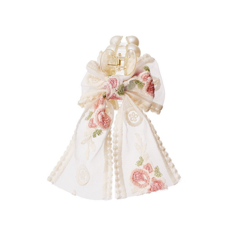 S2808H1 flower Anti-Slip Hair accessories Hair Clip Claw Clip Hair Tie fine handmade gifts