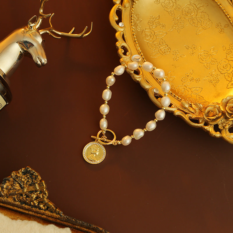 S2013C1 Pearl Bracelet Bangle Hand Chain fine handmade gifts