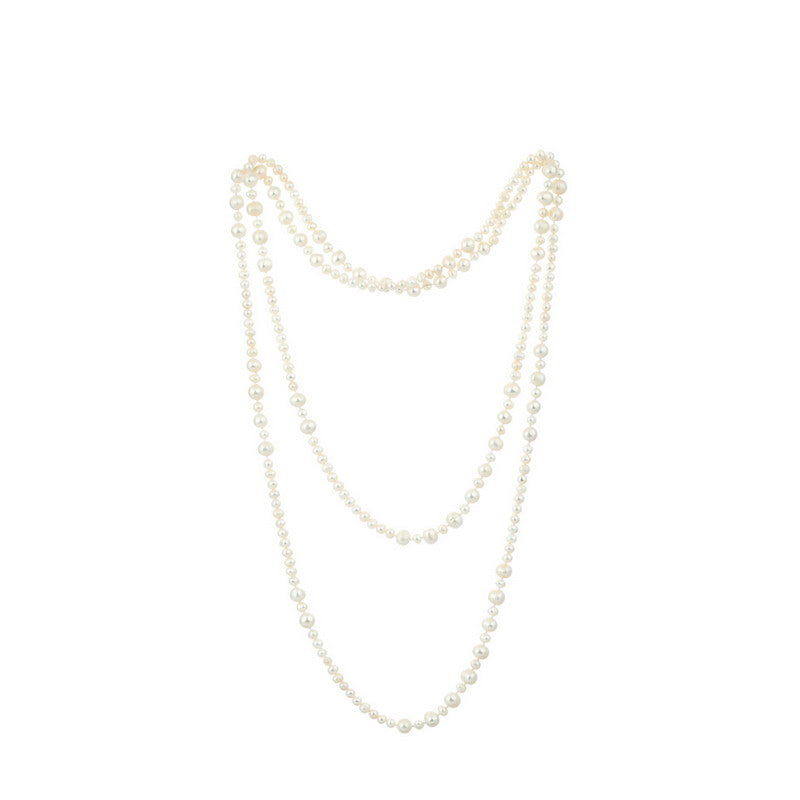 S2576N1 Pearl Long Necklace Sweater chain fashion handmade gifts