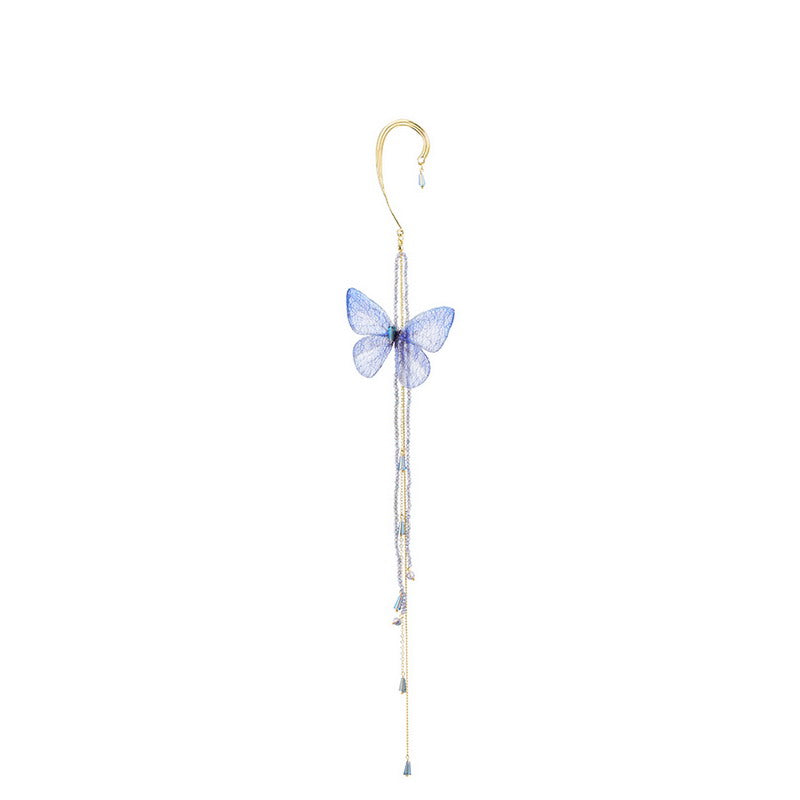 S4412E1 Earrings Stud Ear Accessories with tassels fine handmade gifts