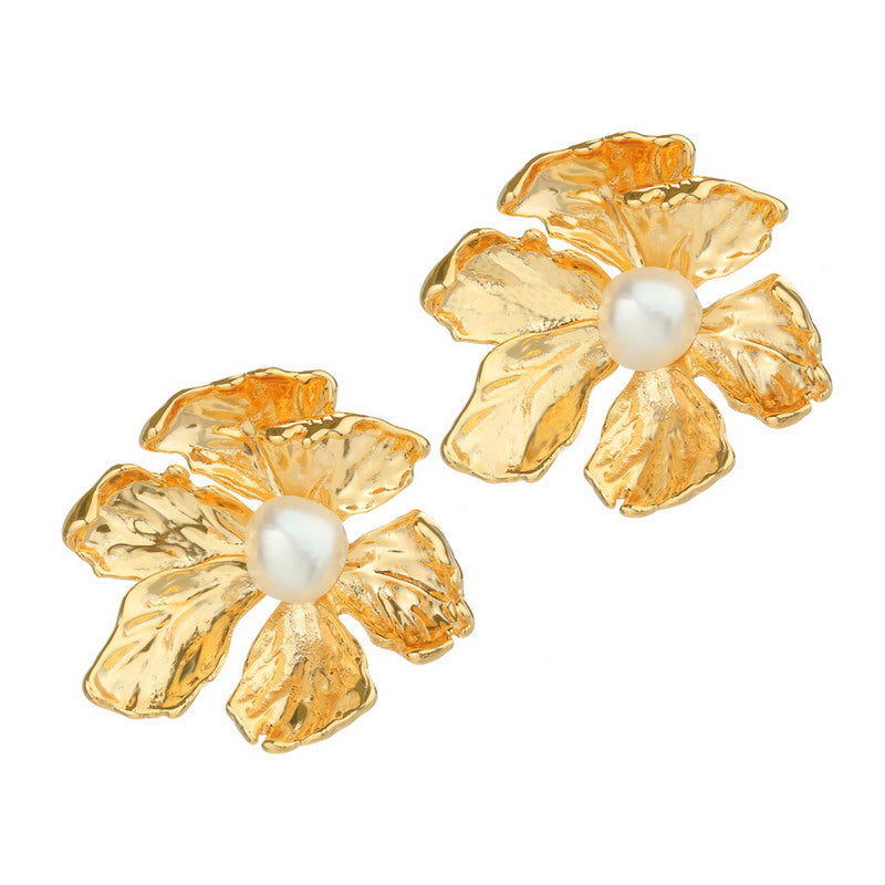 S4781E1 Pearl Earrings Stud Ear Accessories fine handmade gifts