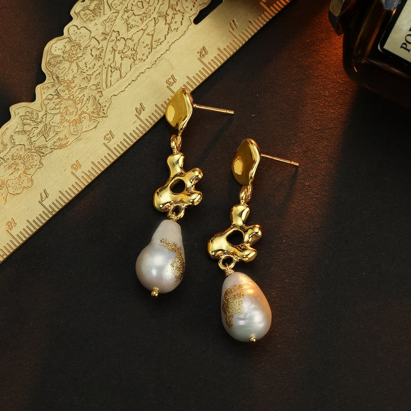 S4877E1 Pearl Earrings Stud Ear Accessories fine handmade gifts