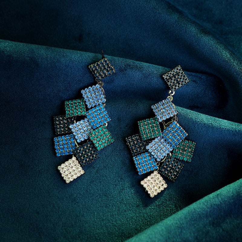 S4438E1 geometric Earrings Stud Ear Accessories fine handmade gifts