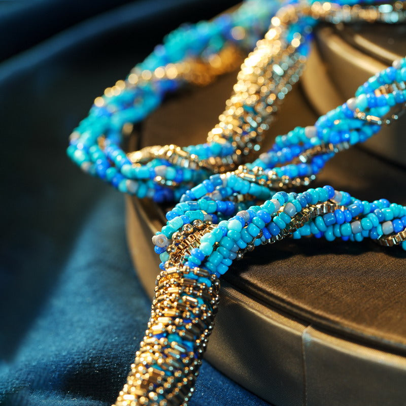 S2615N1 Long Necklace Sweater chain with tassels fine handmade gifts