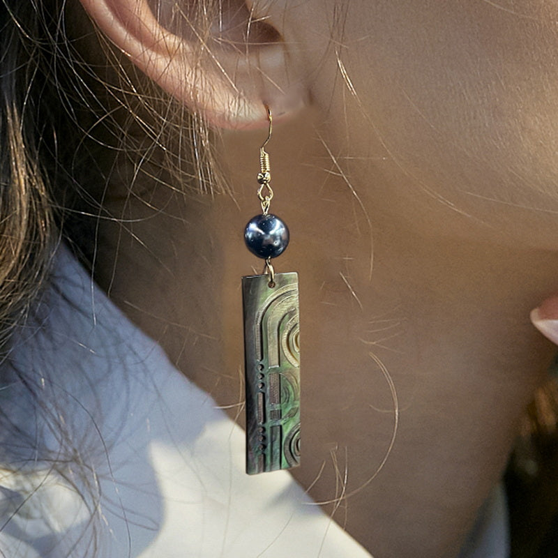 S4619E1 Long Earrings Stud Ear Accessories fine handmade gifts