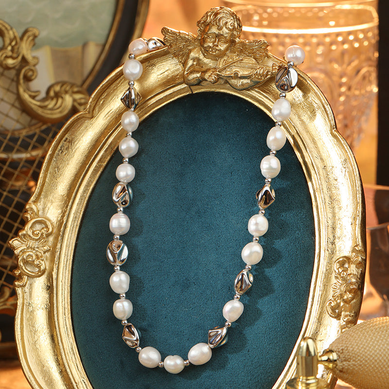 S2588N1 Pearl Necklace Choker necklace fine handmade gifts