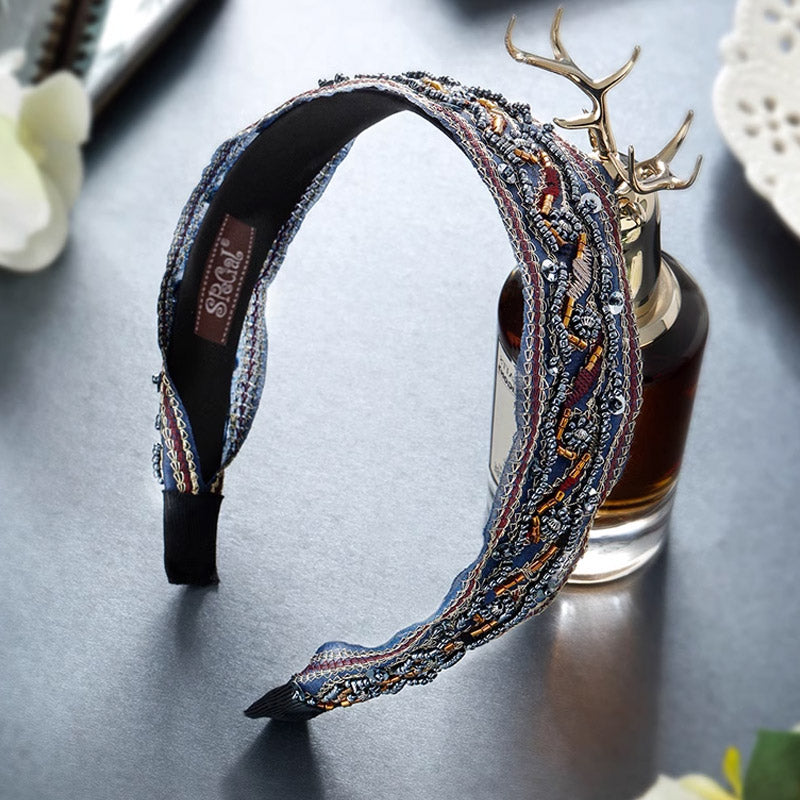 S2077H Anti-Slip Hair accessories Hairband Hair Hoop fine handmade gifts