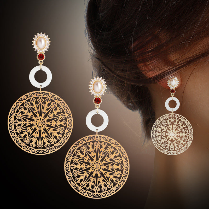 S1836E Stud Ear Accessories Hoop Earrings fine handmade gifts