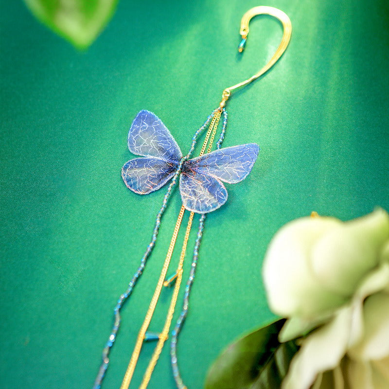 S4412E1 Earrings Stud Ear Accessories with tassels fine handmade gifts