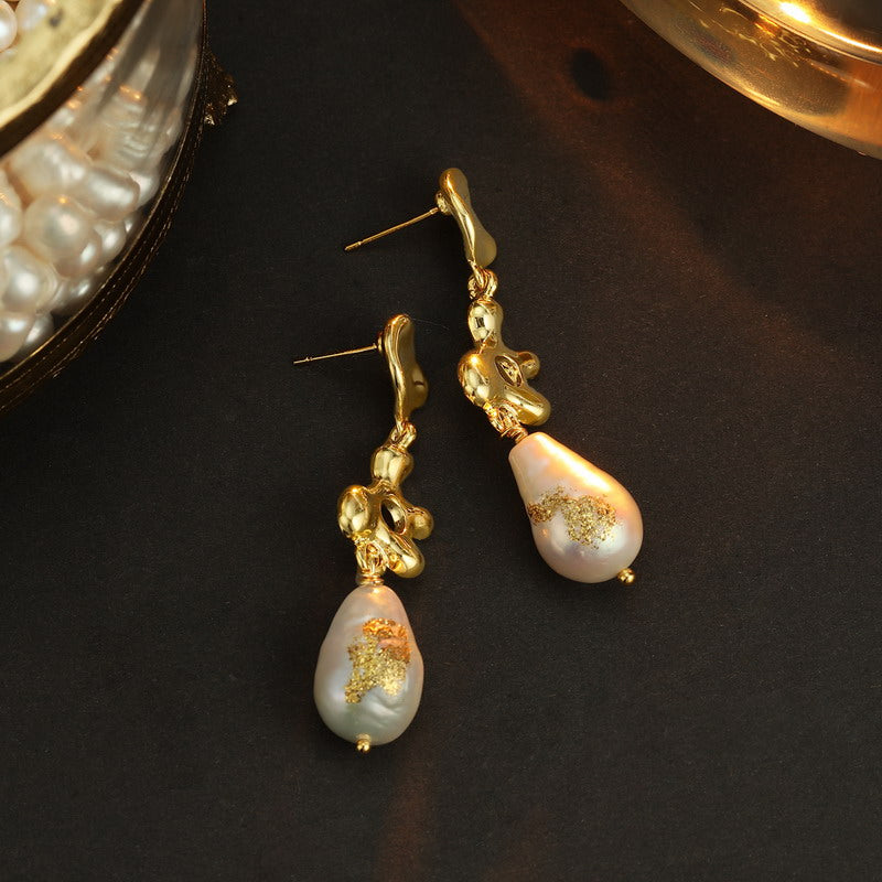 S4877E1 Pearl Earrings Stud Ear Accessories fine handmade gifts