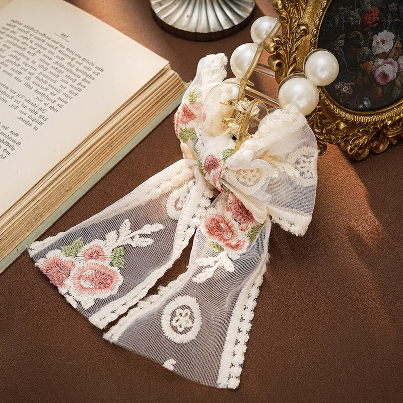 S2808H1 flower Anti-Slip Hair accessories Hair Clip Claw Clip Hair Tie fine handmade gifts