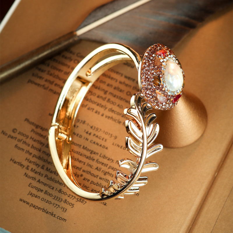 S2249C1 pearl Tourmaline bracelet Bangle Hand Chain fine handmade gifts
