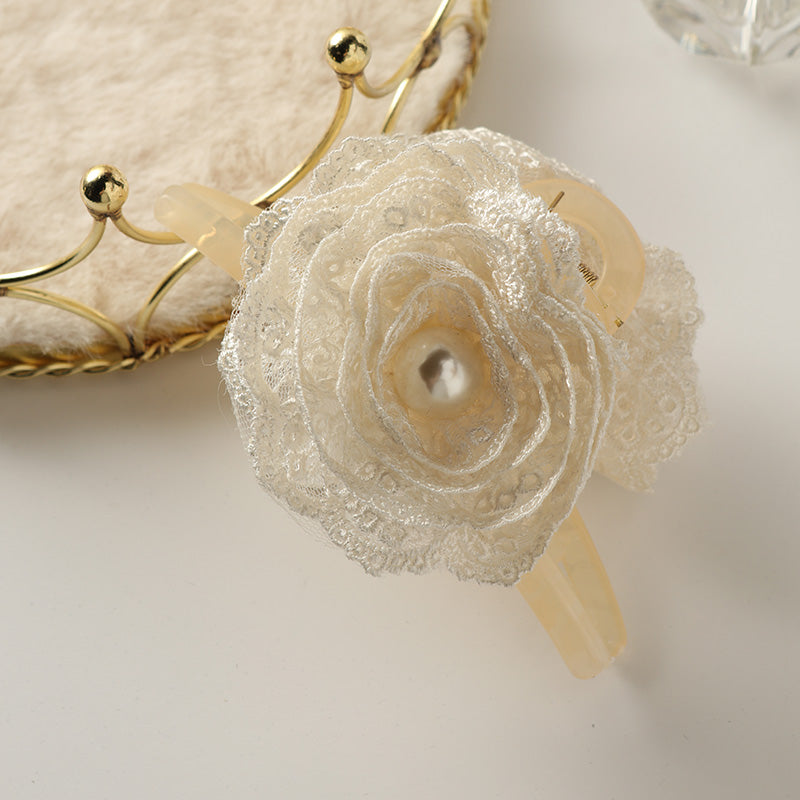 S2843H1 Flower Anti-Slip Hair accessories Hair Clip Claw Clip fine handmade gifts