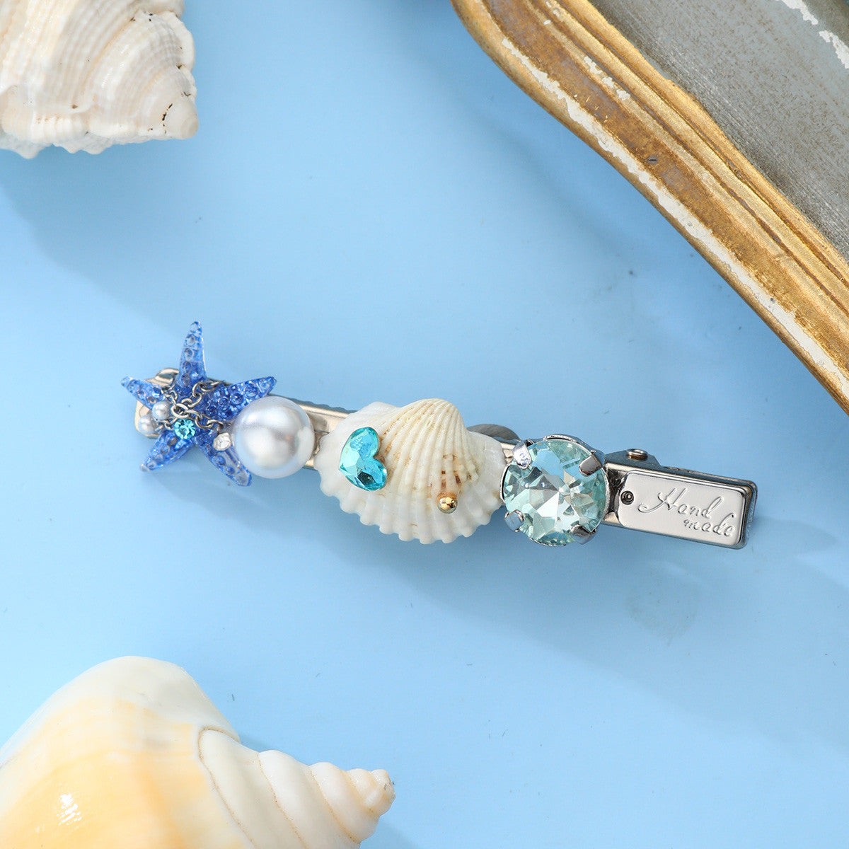 S2946H1 hair accessories Hair Clip Sea Shell Shadows