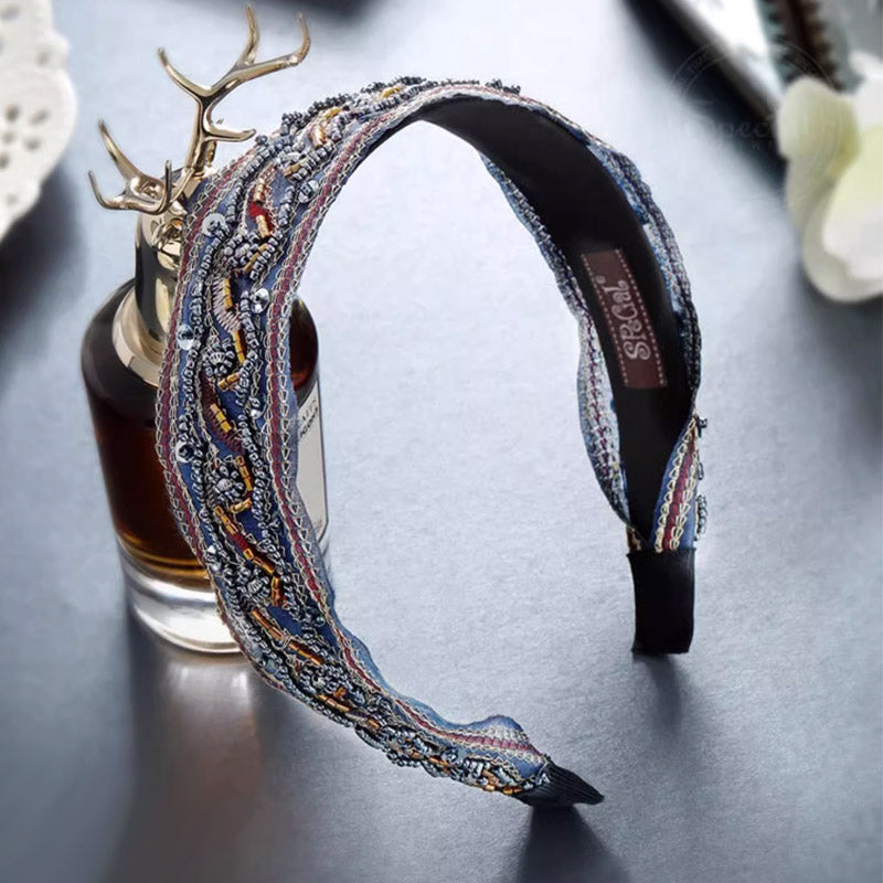 S2077H Anti-Slip Hair accessories Hairband Hair Hoop fine handmade gifts