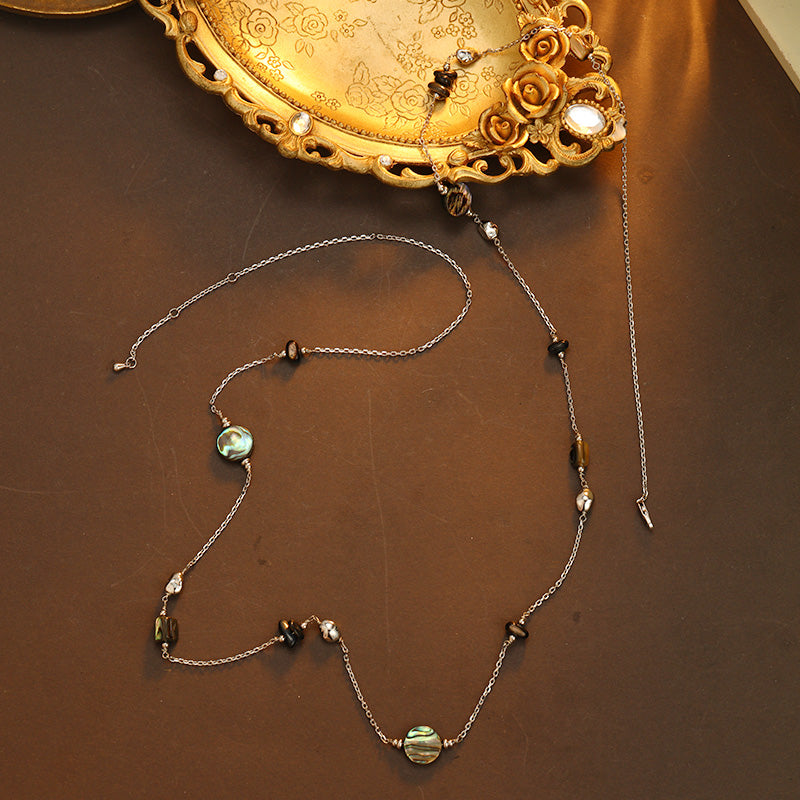 S2833N1 Pearl Necklace Eyeglass chain fine handmade gifts