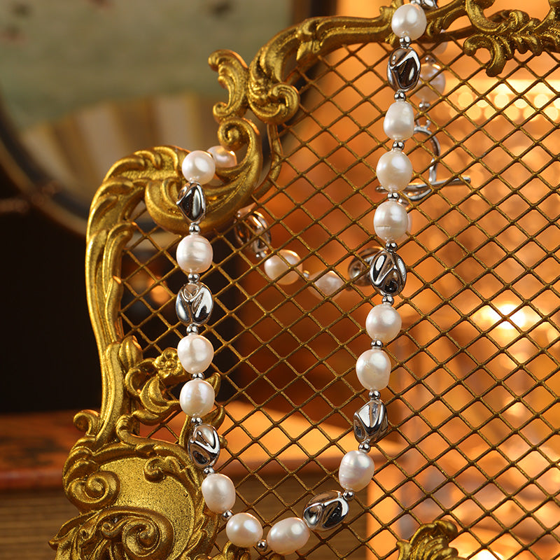 S2588N1 Pearl Necklace Choker necklace fine handmade gifts