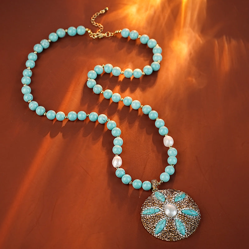 S2685N1 Pearl Necklace Sweater chain fine handmade gifts