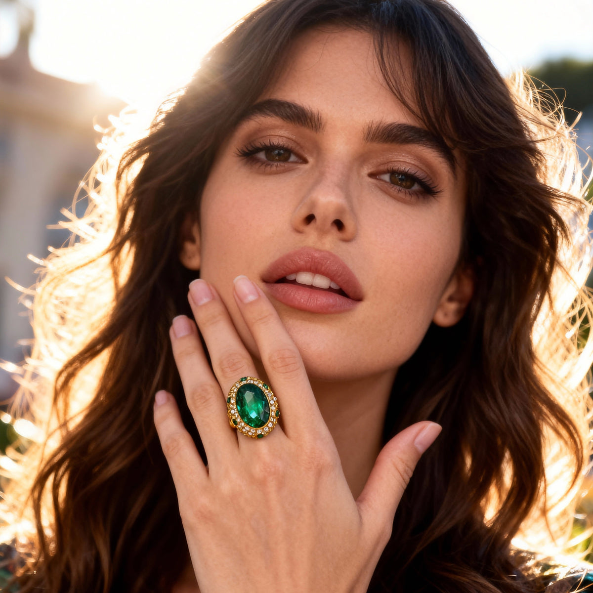 S2184R1 Forest Jewel ring