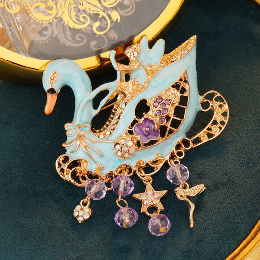 S2254B1 Scarf Buckle Brooch simple elegant fine handmade gifts