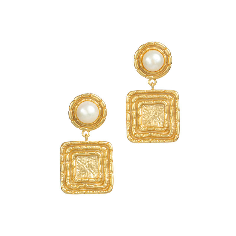 S4801E1 Pearl Earrings Stud Ear Accessories fine handmade gifts