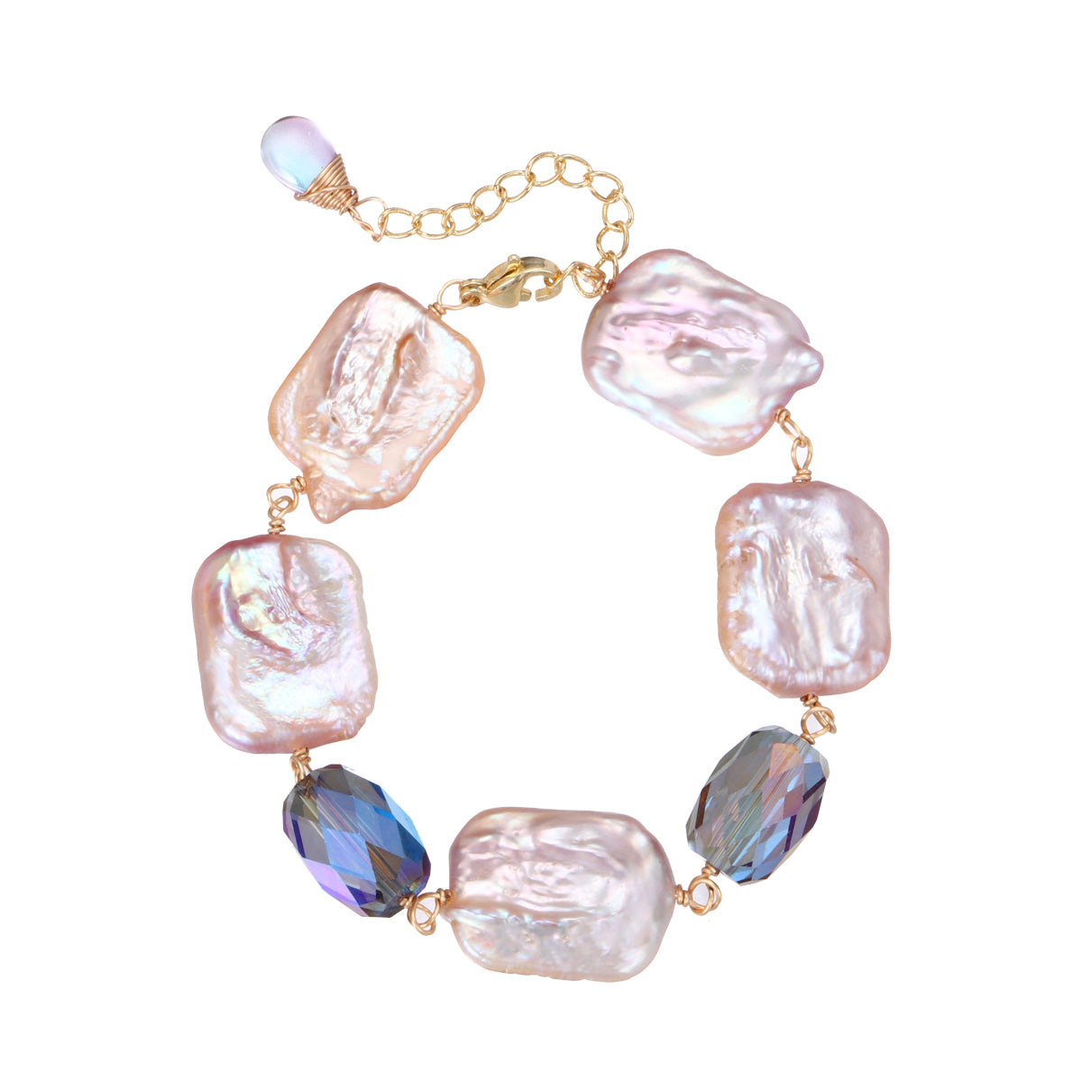 S2208C1 pearl bracelet Bangle Hand Chain fine handmade gifts