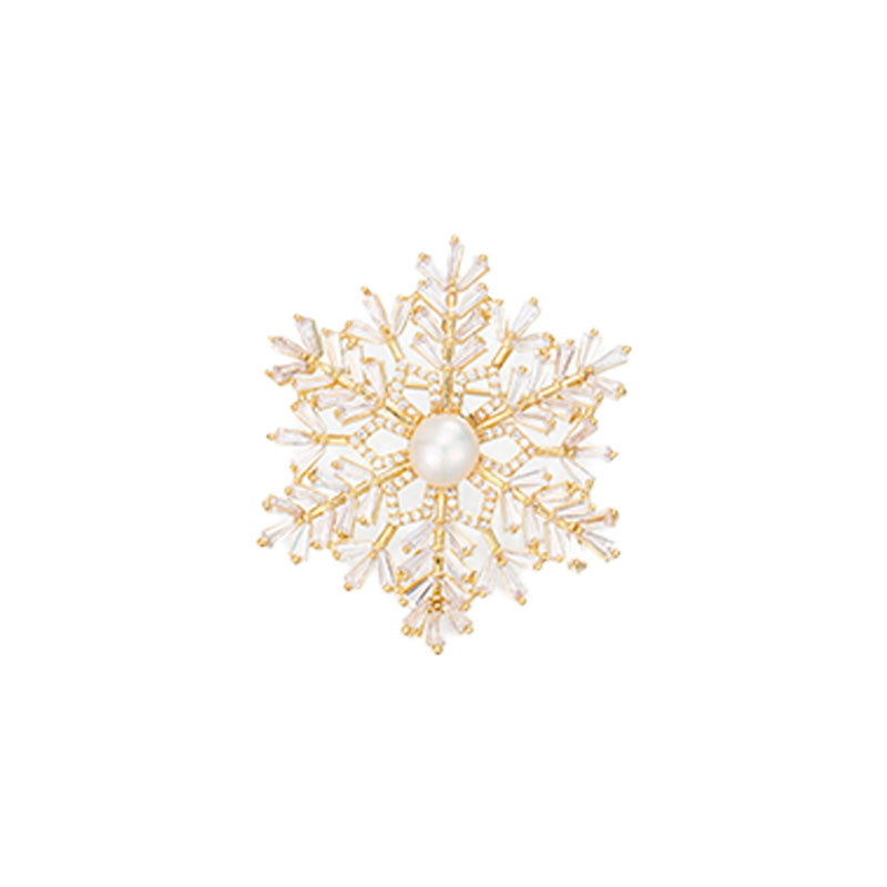 S2346B1 Pearl Brooch Scarf Buckle fine handmade gifts