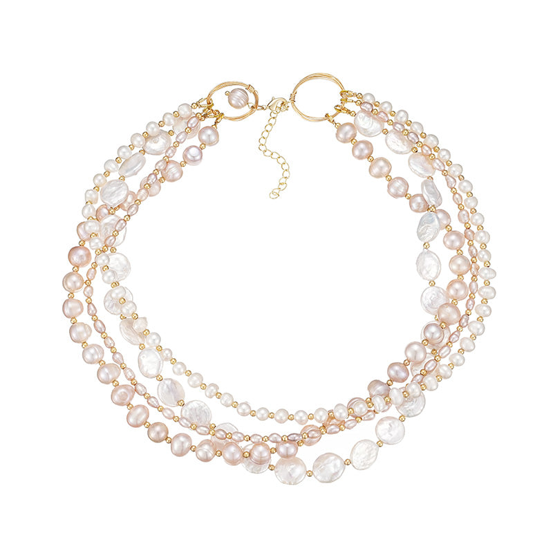 S2650N1 Pearl Long Necklace Sweater Chain Choker fashion handmade gifts