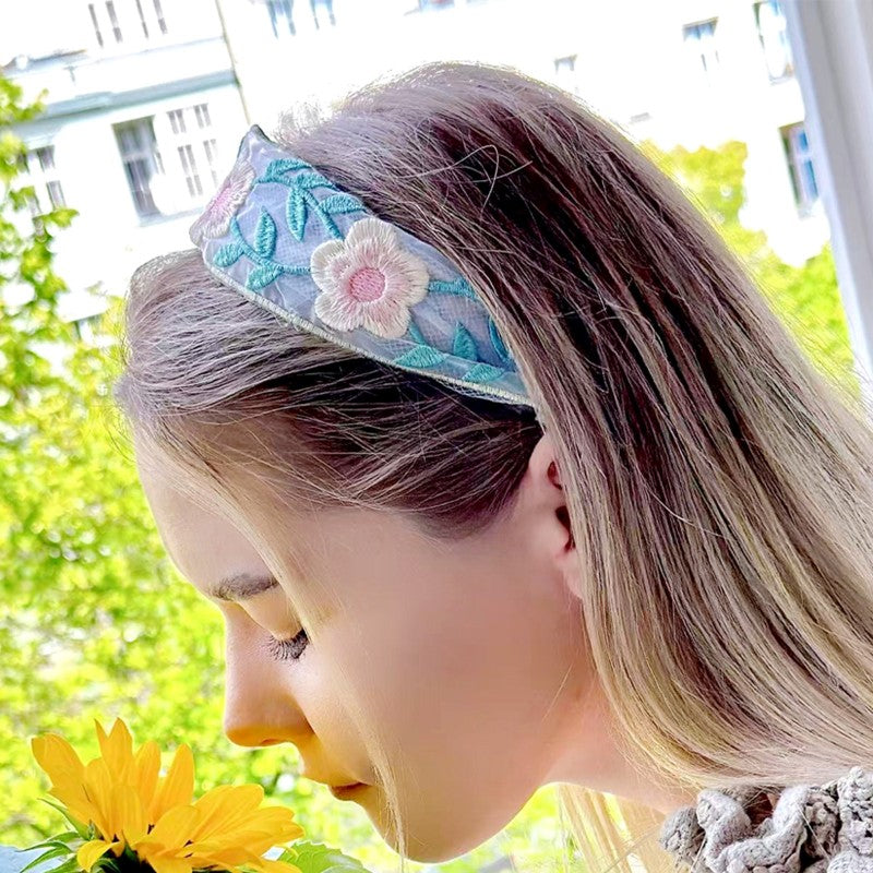 S2950H2 Hair Hoop Pastoral Flower Language 2