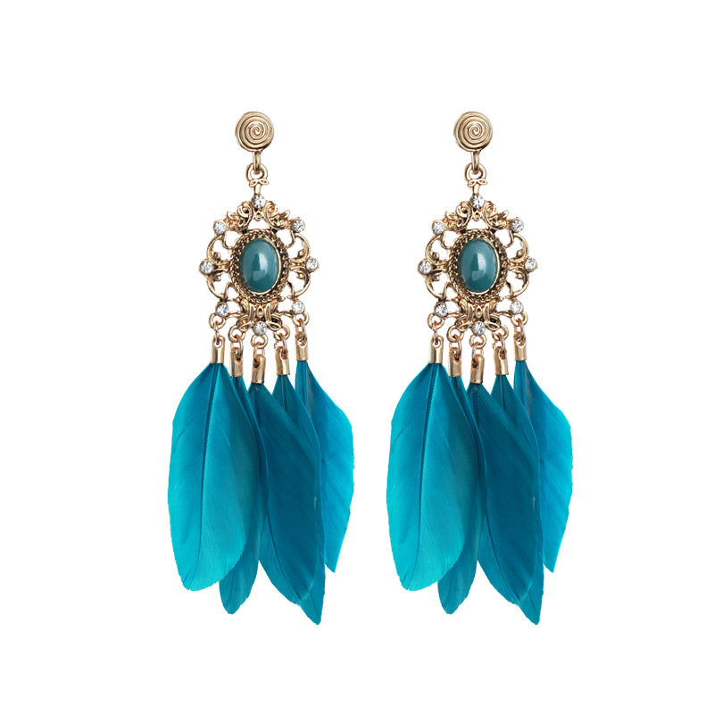 S1756E flower Earring Stud Ear Accessories fine handmade gifts