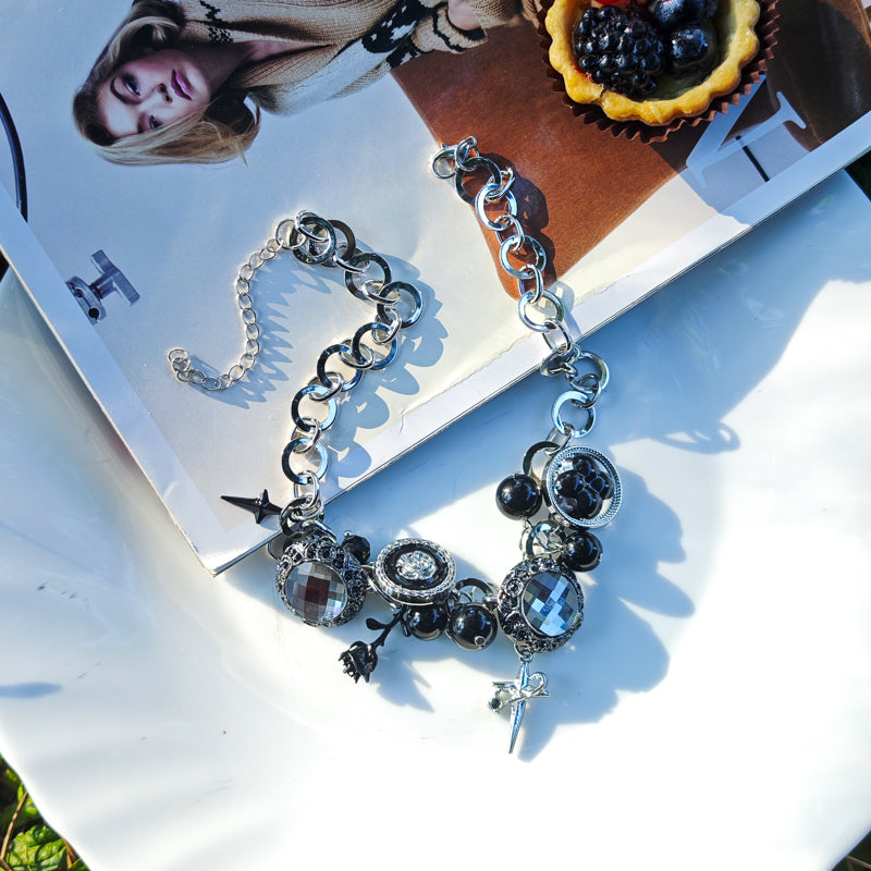 S2289C1 Sweater Chain Long Necklace Choker fine handmade gifts