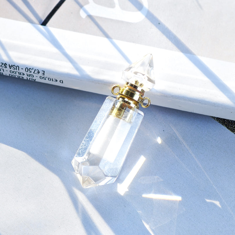 S2098G1 Pure white quartz Long Necklace Sweater chain fine handmade gifts