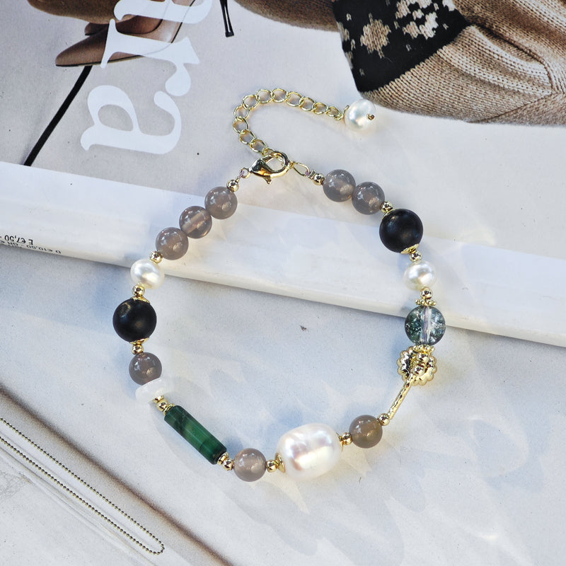 S2288C1 pearl bracelet Bangle Hand Chain fine handmade gifts