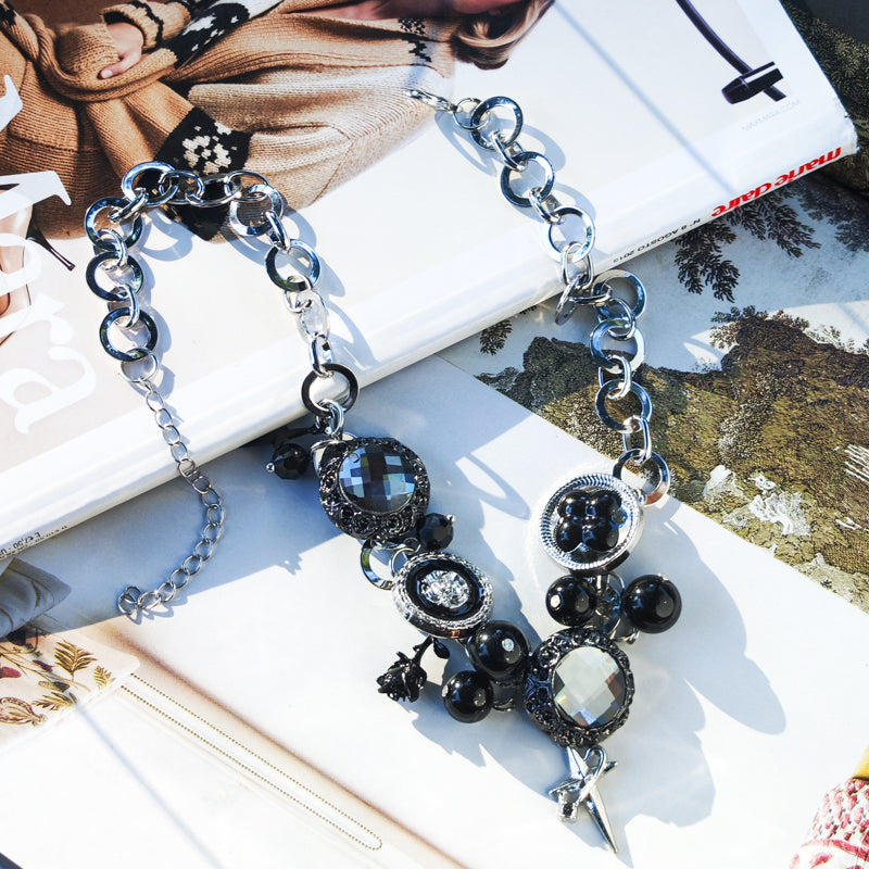 S2289C1 Sweater Chain Long Necklace Choker fine handmade gifts