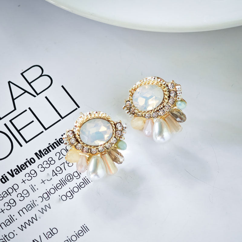 S4634E1 Earrings Stud Ear Accessories fine handmade gifts