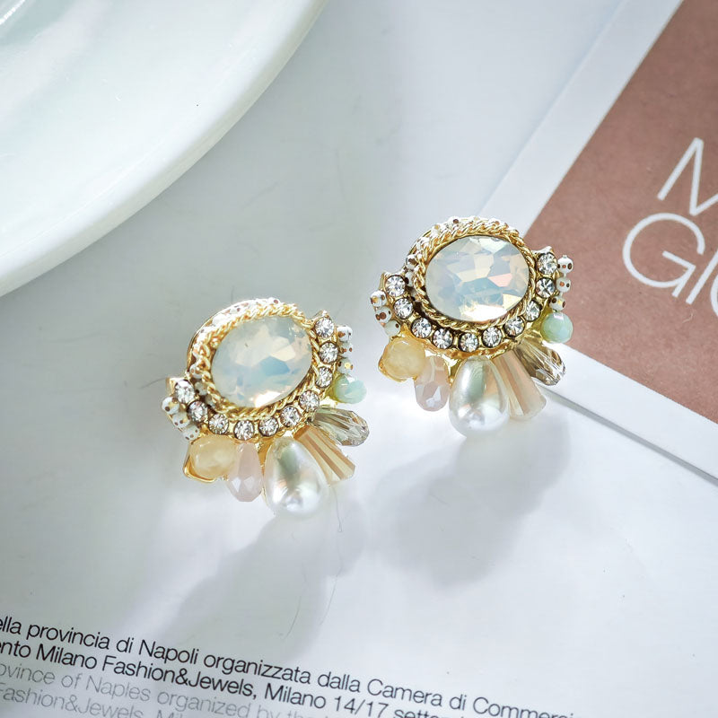 S4634E1 Earrings Stud Ear Accessories fine handmade gifts