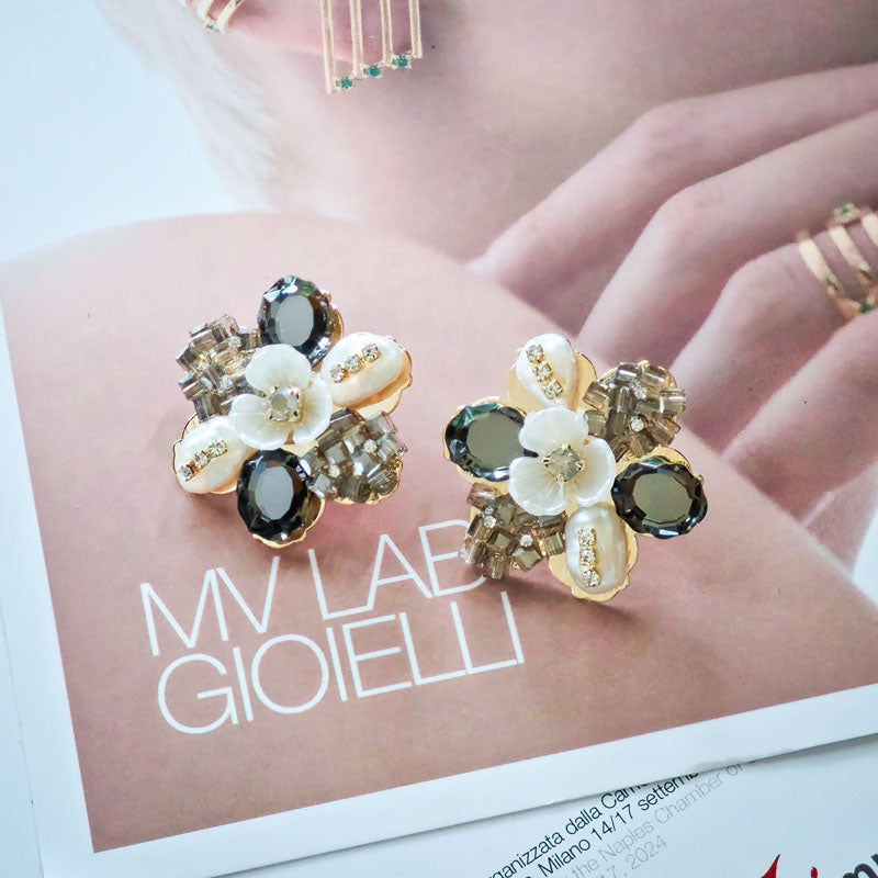 S4644E1 Earrings Stud Ear Accessories fine handmade gifts