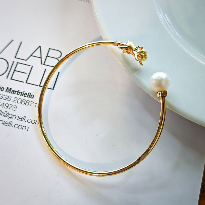 S2246C1 Pearl Bracelet Bangle Hand Chain fine handmade gifts